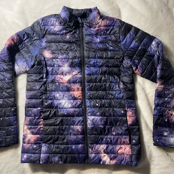 Lands' End Other - Lands' End Starry Night Puffer Jacket 14/16